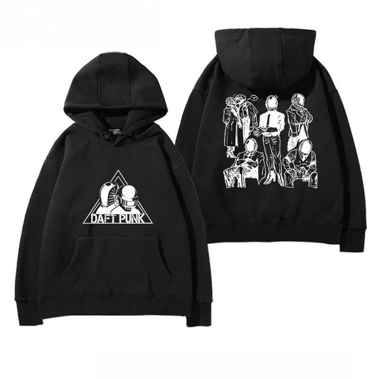 Daft Punk Band Hoodie Music multiple designs