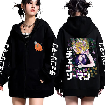 Anime Chainsaw Man Hoodie