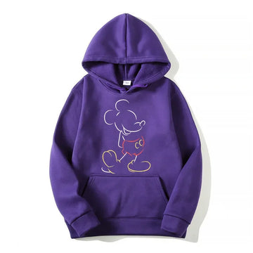 Hoodie Mickey Mouse Cartoon Disney