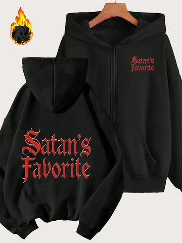 Satan's Favorite Funny Hoodie