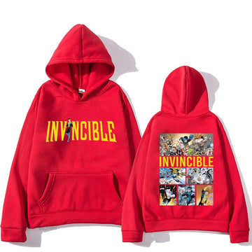 Invincible Blood Double Sided Printed Hoodies Cartoon comic