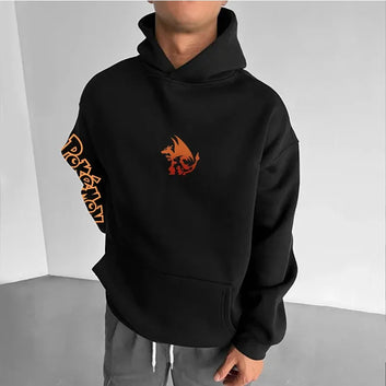 Pokémon Anime Charizard Hoodie Cartoon
