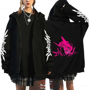 Neo Genesis Evangelion Ayanami Rei Hoodie Anime Zip Up Multiple Designs