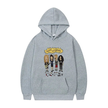 Rock Band Alice in Chains Cartoon Style Hoodie Music
