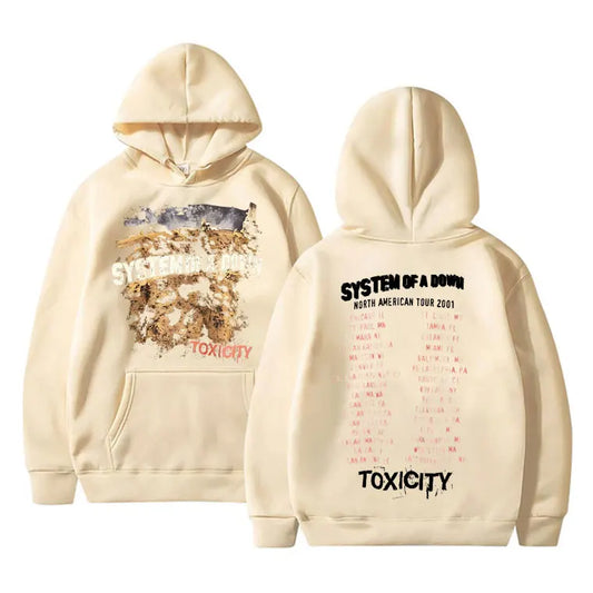 Rock Band System of A Down Toxicity Tour Hoodie music