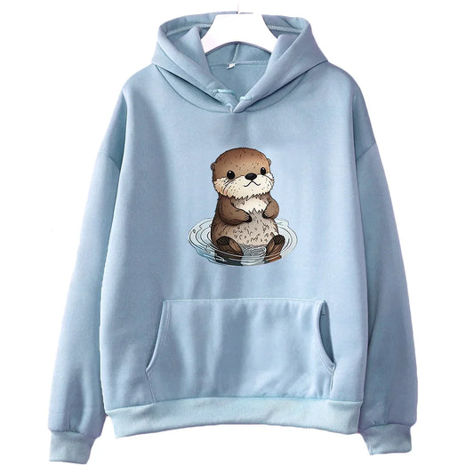 Otter Hoodie Animal Funny Cute