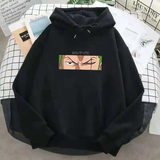 Anime One Piece Zoro Hoodie Multiple Designs