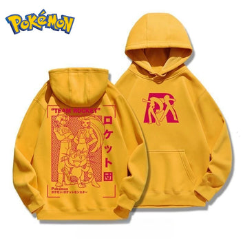 Pokémon Anime Team Rocket Hoodie Cartoon