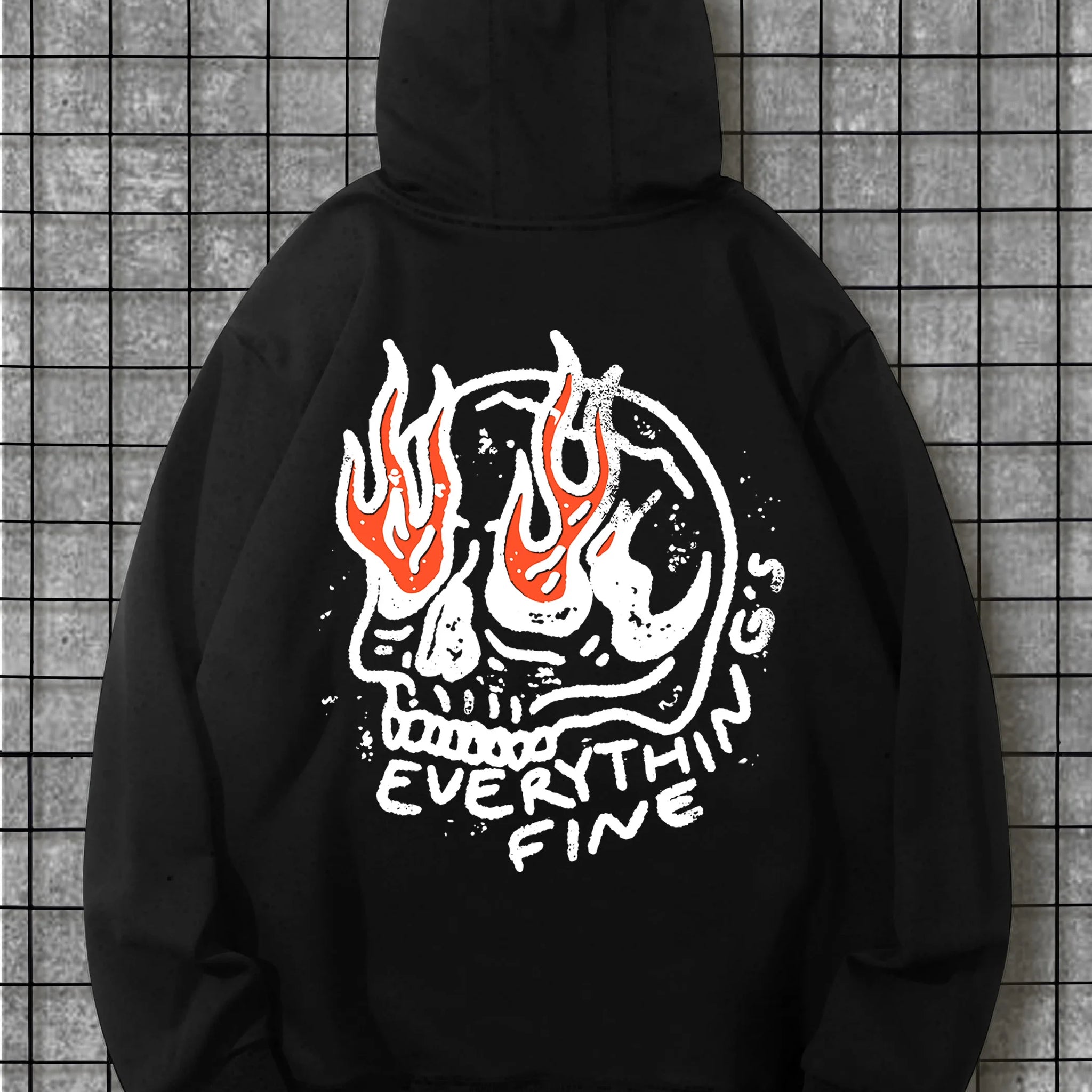 Everything's Fine Hoodie Funny