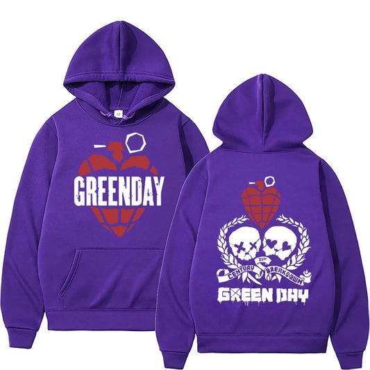 Limited Punk Band Green Day Hoodie music