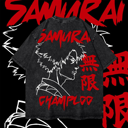 Anime Tshirt Samurai Champloo Mugen