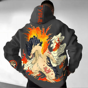 Pokémon Anime Typhlosion Cartoon Hoodie
