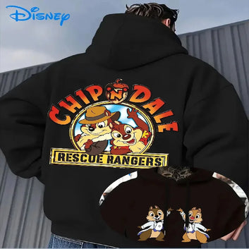 Disney Chip and Dale Hoodie Cartoon