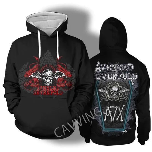 Avenged Sevenfold Rock Band Hoodie Music